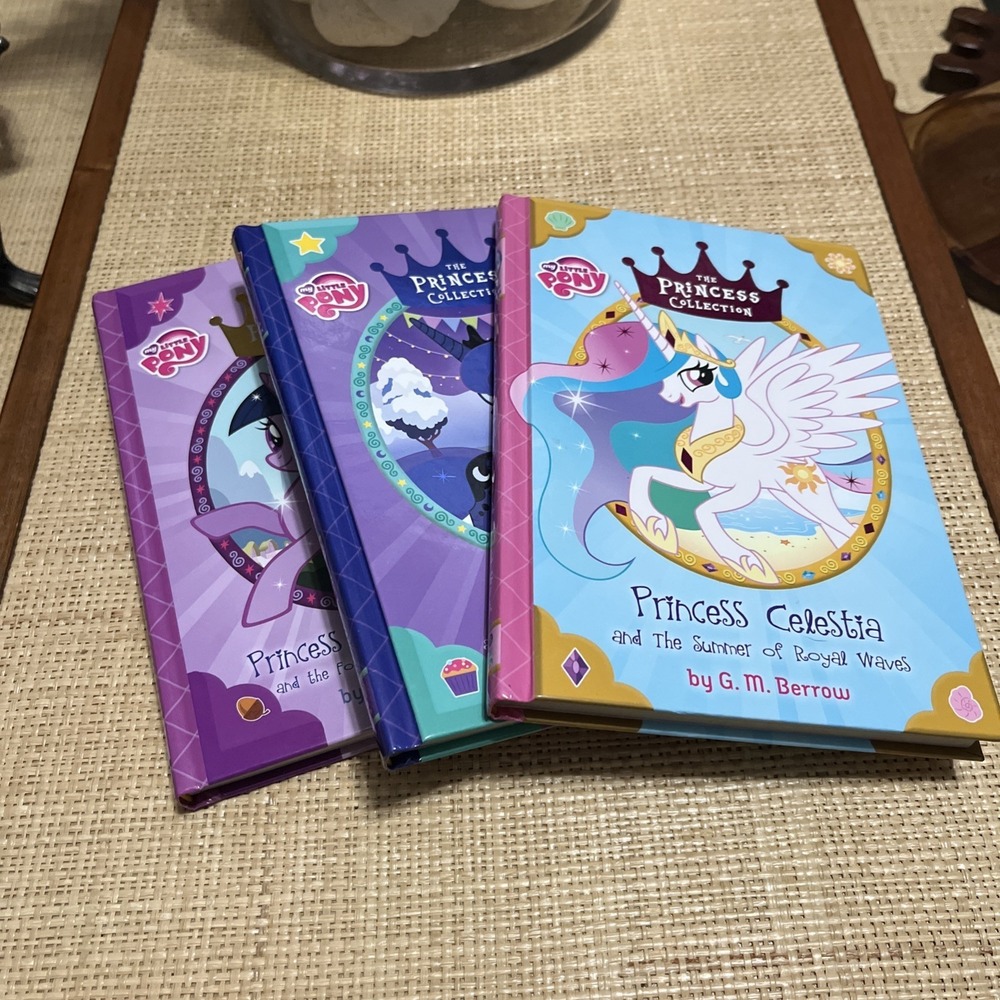 HASBRO My Little‎ Pony The Princess Collection Long 3 Books